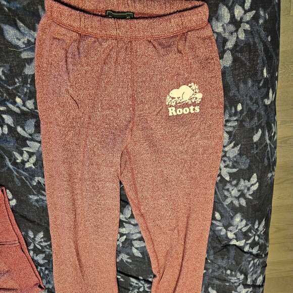 Roots Original Full Zip Hoodie Pink + Sweatpants - Picture 4 of 14